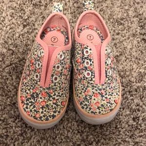 Floral Toddler Sneakers, Koala Kids, EUC, Size 7